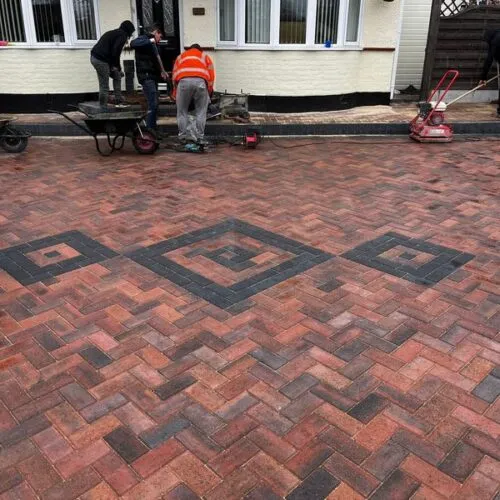 wickford block paving driveway 06