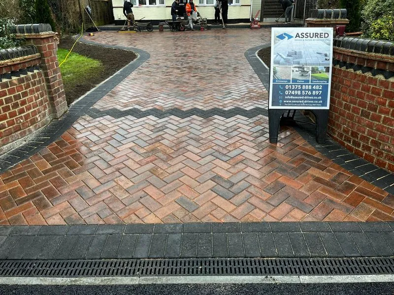 wickford block paving driveway 10