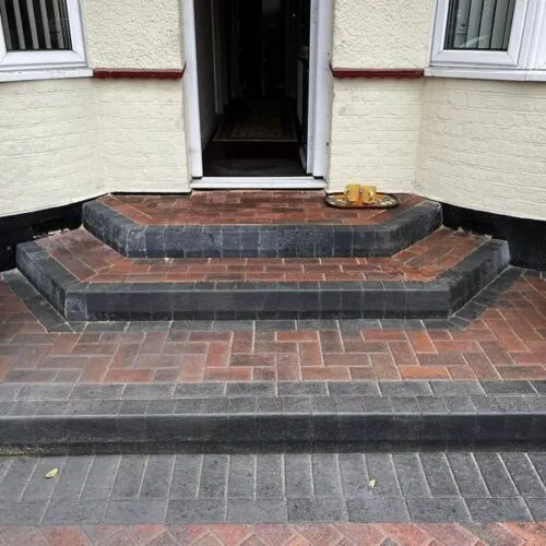 wickford block paving driveway 12