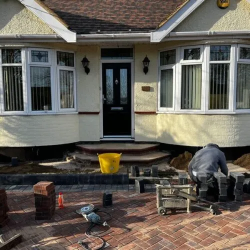 wickford block paving driveway 16