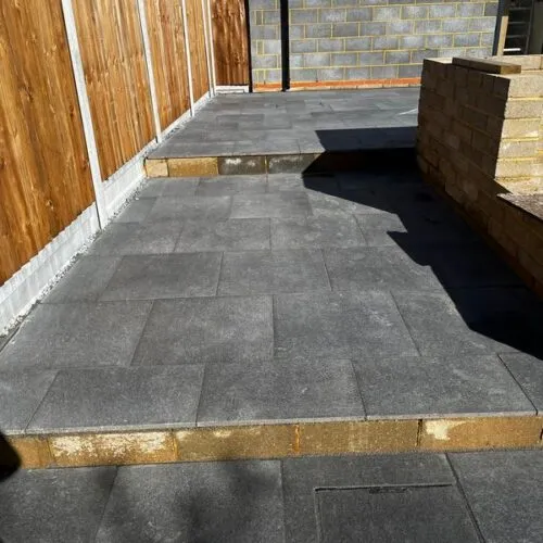 essex garden patio brickwork 07